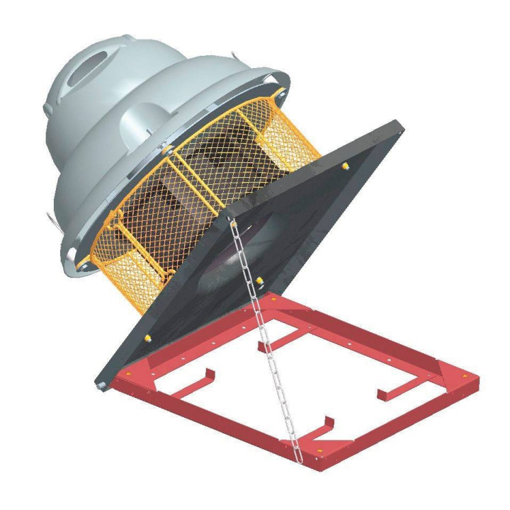 Axe-bascule tourelle STELAIR 400
