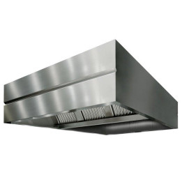 Hotte cubique centrale pour cuisine professionnelle à Marseille