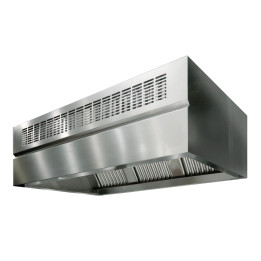 Hotte à induction d'air pour cuisine professionnelle à Marseille