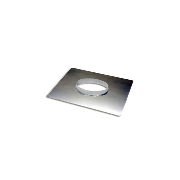 Plaque d'adaptation 400x400 avec piquage plat 