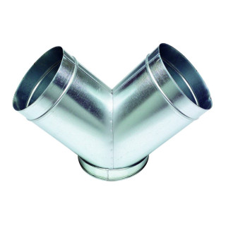 Culotte galvanisée à 90°