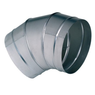 Coude galva à 45° diamètre 250 mm