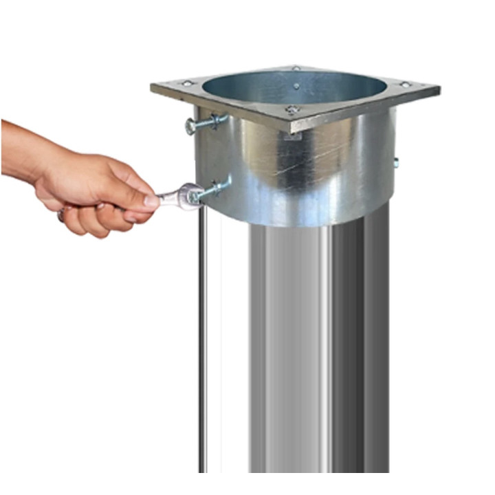 Tourelle 300°C pour restauration au feu de bois