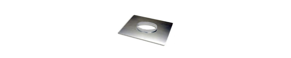 Plaque d'adaptation avec piquage