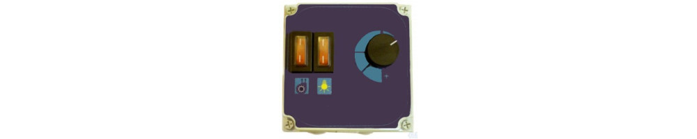 Variateurs de vitesse et organes de commande