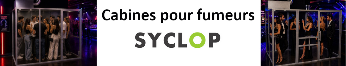 Découvrez les cabines pour fumeurs SYCLOP